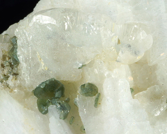 Beryllonite and Fluroapatite - Terilio mine, Linopolis, Minais Gerais, Brazil