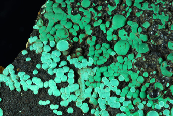 Malachite and Chrysocolla - Monte Bocciarda, Piedmont, Italy