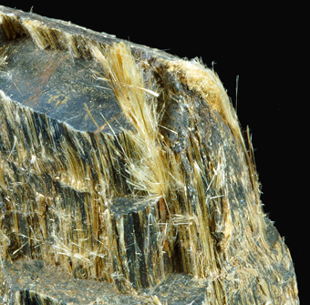 Amosite (TL) and Grunerite, Penge mine, Limpopo Province, South Africa
