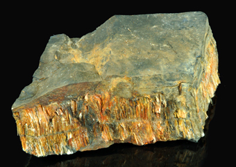 Amosite (TL) and Grunerite, Penge mine, Limpopo Province, South Africa