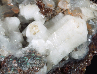 Aragonite var. Tarnowitzite, Tsumeb mine, Tsumeb, Namibia
