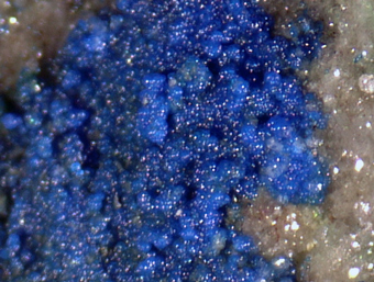 Santarosaite (TL) - Santa Rosa mine, Tarapac� Region, Chile