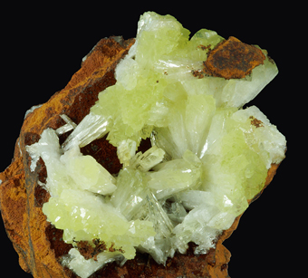 Adamite - Ojuela mine, Mapimi, Durango  - Mexico