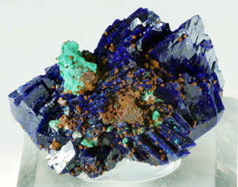 Azurite - Oumjrane mines, Alnif, Morocco