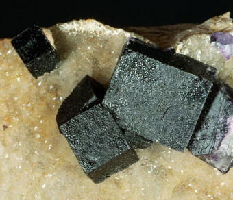 Fluorite - Rossport area, Thunder Bay District, Ontario, Canada