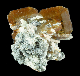 Wulfenite - Tsumeb mine, Tsumeb, Namibia