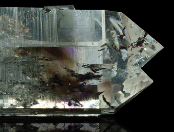 Smokey and Amethyst Quartz - Goboboseb Mountains, Brandberg Area, Erongo, Namibia