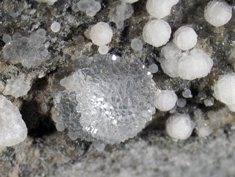 Phillipsite-K , Chabazite-K- Vallerano quarries, Valleranello, Latium, Italy