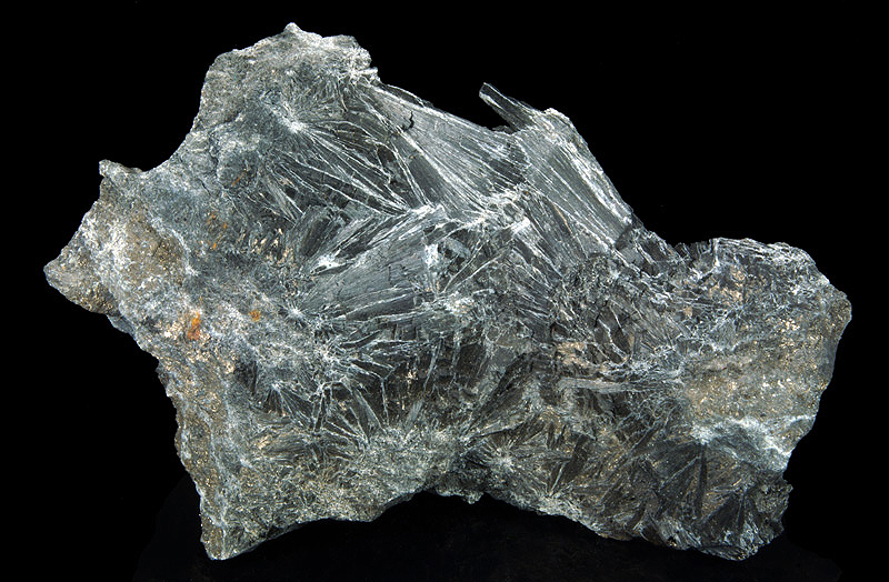 Ludwigite, Pyrite, Ascarite - Brosso Mine, Brosso - Italy