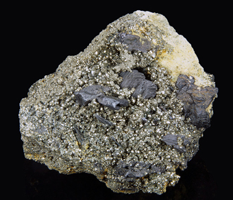 Andorite and Pyrite - San Jos� mine, Oruro City, Bolivia