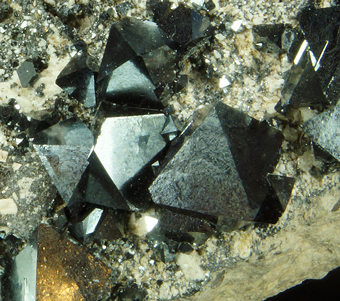 Magnetite - Mt. Huanaquino, Cercado Province, Bolivia