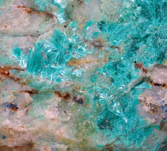 Tyrolite - Gratlspitz, Inn valley, Tyrol, Austria