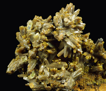 Pyromorphite - Les Farges mine, Ussel, Limousin, France