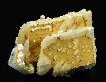 Calcite on Dolomite - Trepča complex, District of Kosovska Mitrovica, Kosovo