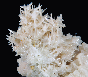 Cerussite, Wulfenite - Nakhlak mine, Anarak District, Esfahan Province, Iran