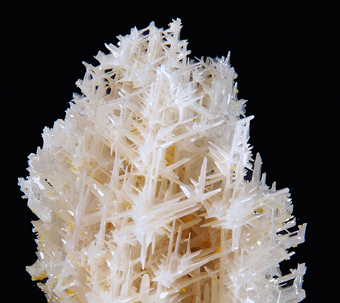 Cerussite, Wulfenite - Nakhlak mine, Anarak District, Esfahan Province, Iran