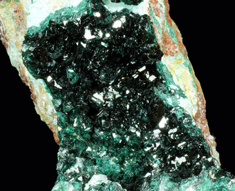 Clinoatacamite, Lily mine, Ica Department, Peru
