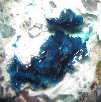 Veszelyite - Laochang ore field, Gejiu Co., Yunnan Province, China