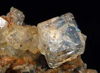 Fluorite, Quartz - Nikolaevskiy mine, Dal'negorsk, Far-Eastern Region, Russia