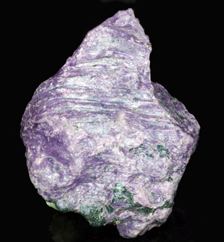 Stichtite- New Amianthus mine, Kaapsche Hoop, Mpumalanga Province, South Africa