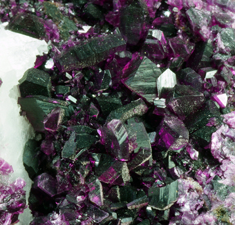 Kammererite - Kop Krom mine, Kop Daglari, Turkey