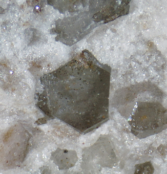 Zunyite - Big Bertha mine, Dome Rock Mts, Arizona, USA