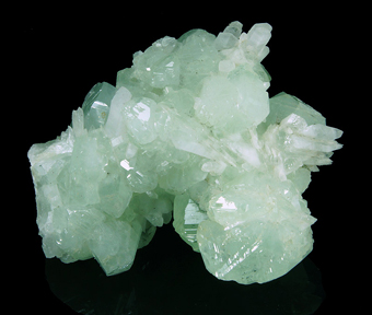 Datolite, Quartz - Bor Pit, Dal'negorsk B deposit, Dal'negorsk, Primorskiy Kray, Russia