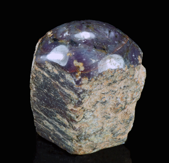 Corundum var. Sapphire - Mysore district, Karnataka, India