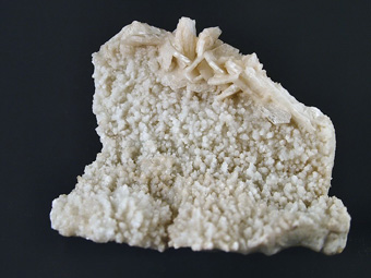 Barrerite on Quartz - Roky Pass - Kuju Island - Sitka Borough - Alaska - USA