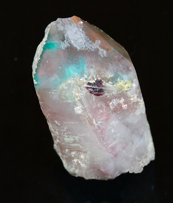 Ajoite in Quartz - Messina Mine, Messina District, Limpopo Province, South Africa