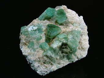 Emerald - Khaash, Jurm District, Badakhshan Province (Badakshan Province; Badahsan Province), Afghanistan