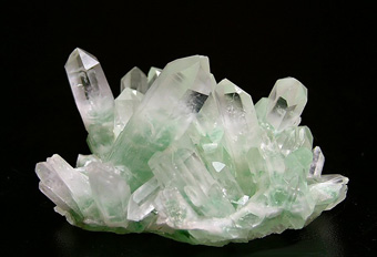 Quartz with Fuchsite's inclusions - Itremo massif, Itremo Commune, Ambatofinandrahana District, Amoron'i Mania Region, Fianarantsoa Province, Madagascar