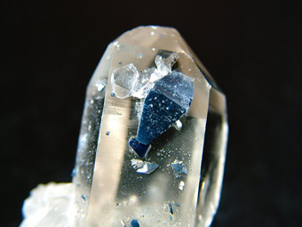 Anatase on Quartz - Hardangervidda, Hordaland, Norway