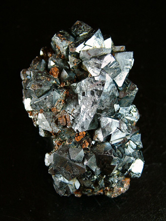 Cuprite with minor native Copper - Rudnyi Altai, Altaiskii Krai, Western-Siberian Region, Russia