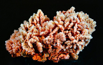 Baryte with Realgar's inclusions - Herja Mine, Chiuzbaia (Kisb�nya), Baia Mare (Nagyb�nya), Maramureș Co., Romania