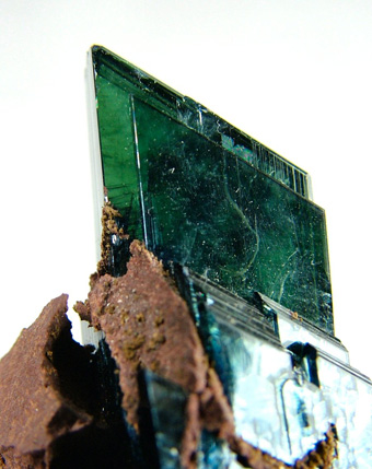 Vivianite - Tomokoni mine, Machacamarca District (Colavi District), Cornelio Saavedra Province, Potos� Department, Bolivia