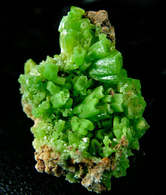 Pyromorphite - Daoping Mine (Tangping Mine), Gongcheng Co., Guilin Prefecture, Guangxi Zhuang Autonomous Region, China
