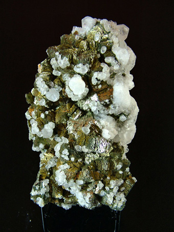 Calcite on Marcasite - Genna Tres Montis Mine, Silius, Cagliari Province, Sardinia, Italy