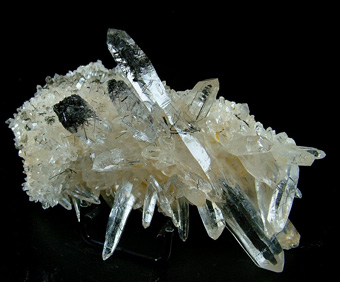 Quartz var. Tourmalinated Quartz - Minas Gerais, Brazil