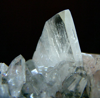 Anglesite on Galena - Touissit, Touissit District, Oujda-Angad Province, Oriental Region, Morocco