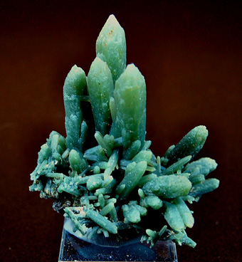 Prase Quartz with Hematite - Serifos Island (Seriphos), Cyclade Islands (Cyclades; Kikladhes; Nomos Kikladhon), Kykl�des Prefecture, Aegean Islands Department (Aiya�on), Greece