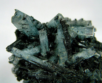 Beryl var. Aquamarine with Schorl - Erongo Mountain, Erongo Region, Namibia