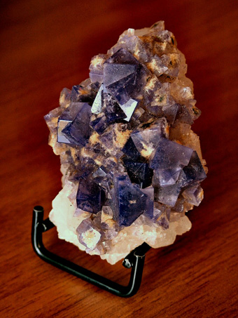 Fluorite - Frazer's Hush Mine, Rookhope District, Weardale, North Pennines, Co. Durham, England, UK