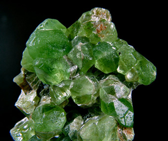 Peridot var. Forsterite - Sapat Gali (Soppat; Suppat; Sumpat; Sumput), Naran, Kaghan Valley, Mansehra District, Khyber Pakhtunkhwa (North-West Frontier Province), Pakistan