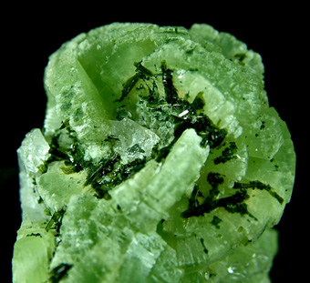 Prehnite, Epidote and Quartz - Imilchil, Er Rachidia Province (Errachidia Province), Mekn�s-Tafilalet Region, Morocco