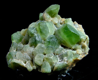 Peridot var. Forsterite - Sapat Gali (Soppat; Suppat; Sumpat; Sumput), Naran, Kaghan Valley, Mansehra District, Khyber Pakhtunkhwa (North-West Frontier Province), Pakistan