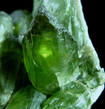 Peridot var. Forsterite - Sapat Gali (Soppat; Suppat; Sumpat; Sumput), Naran, Kaghan Valley, Mansehra District, Khyber Pakhtunkhwa (North-West Frontier Province), Pakistan
