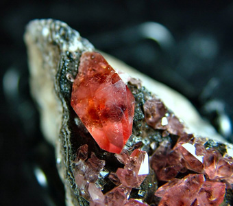 Rhodochrosite - Uchucchacua Mine, Oyon Province, Lima Department, Peru