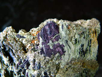 Covellite - Calabona Mine, Alghero, Sassari Province, Sardinia, Italy