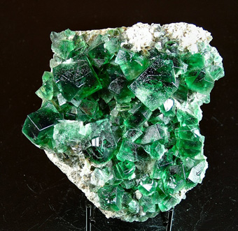 Fluorite - Rogerley Mine, Rogerley Quarry, Frosterley, Weardale, North Pennines, Co. Durham, England, UK